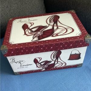 Bella Vendome 5th Venue Tri-Coastal Design Wooden Vanity/Decorative Case Box EUC